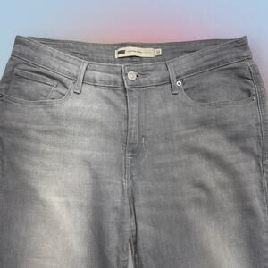 LEVI’S Women’s 12 Gray MID RISE SKINNY Jeans